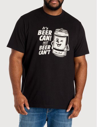 Beer Can Beer Can't Graphic Tee
