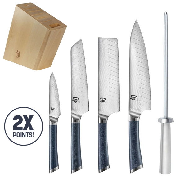 Shun Shiranami Kitchen Knives and Sets