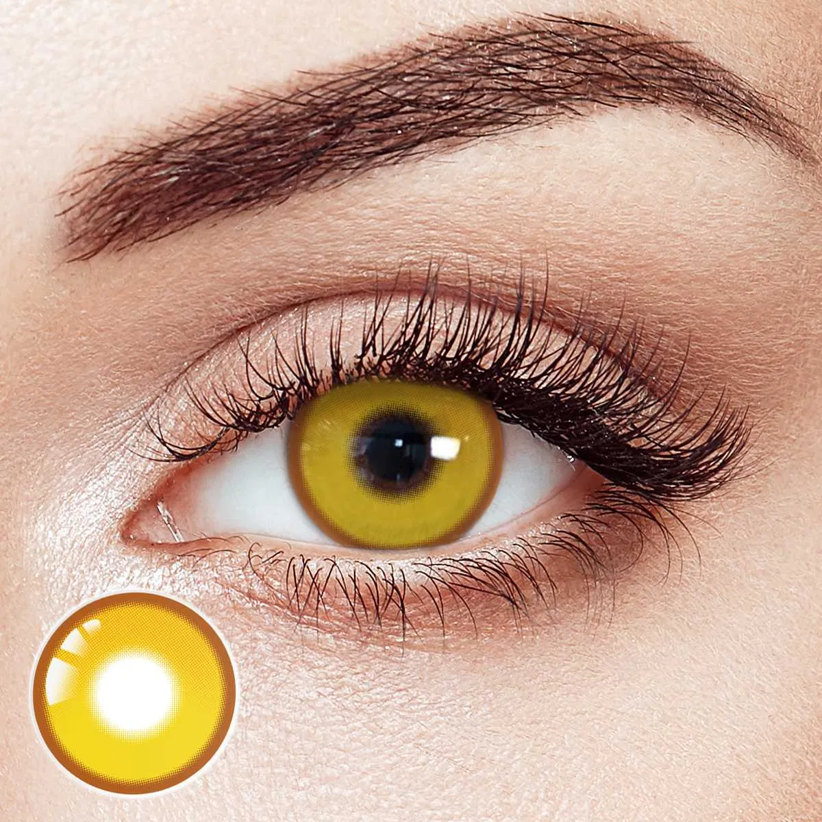 Aureole Yellow Prescription 6 Months Contact Lenses | 2 Pcs