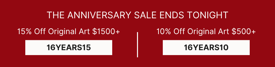 Anniversary Sale Ends Tonight
