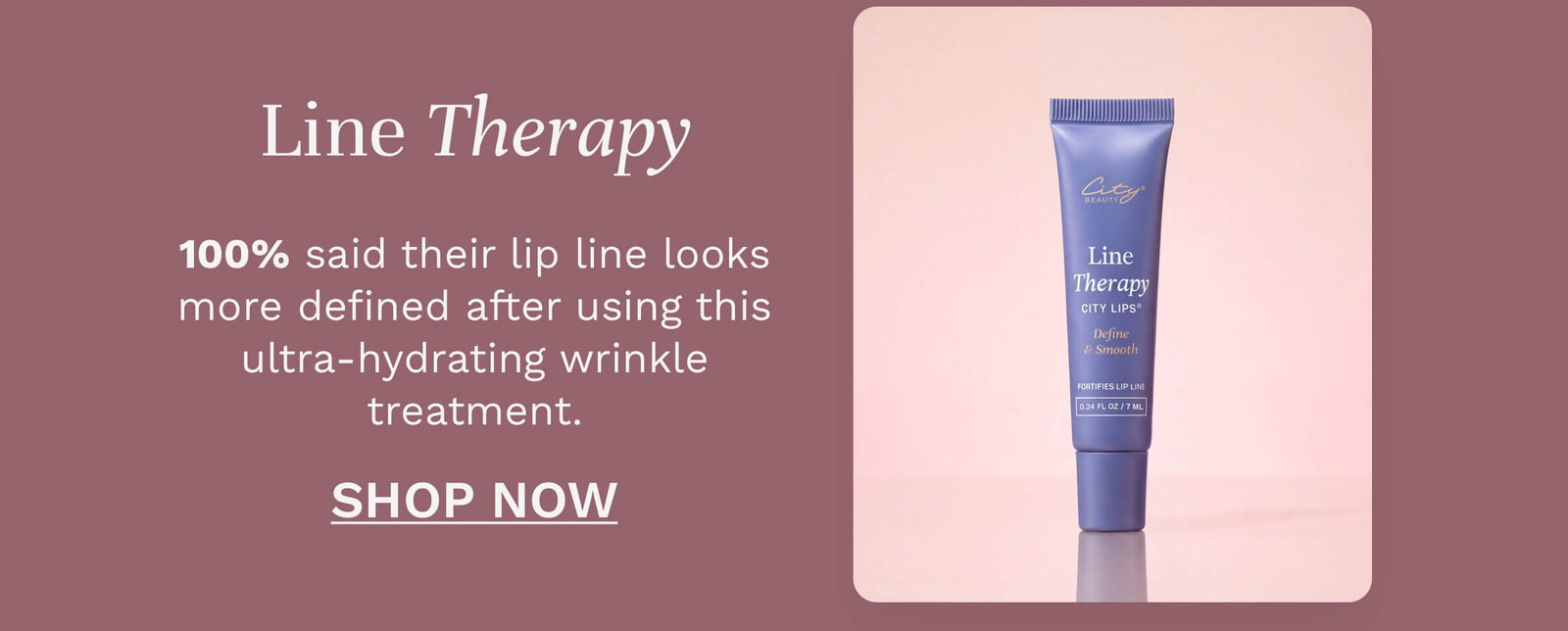 Get more defined lip line with Line Therapy! Shop 35% off today. 