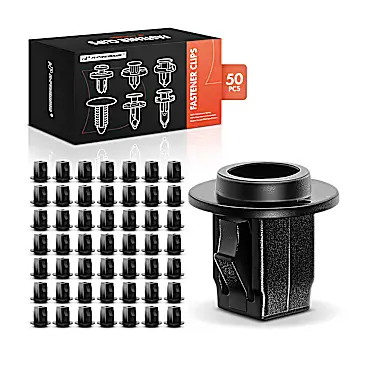 A-Premium Clips & Fasteners - Black, Nylon, Direct Fit, Set of 50