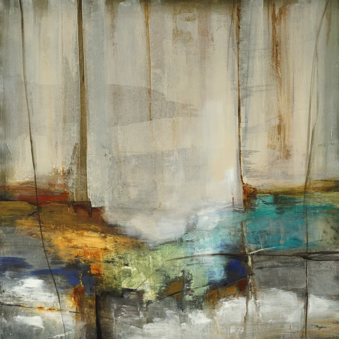 Lagoon View by Pablo Rojero - Painting
