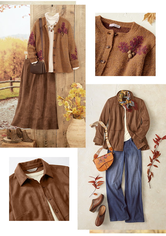 All About Autumn outfits grid