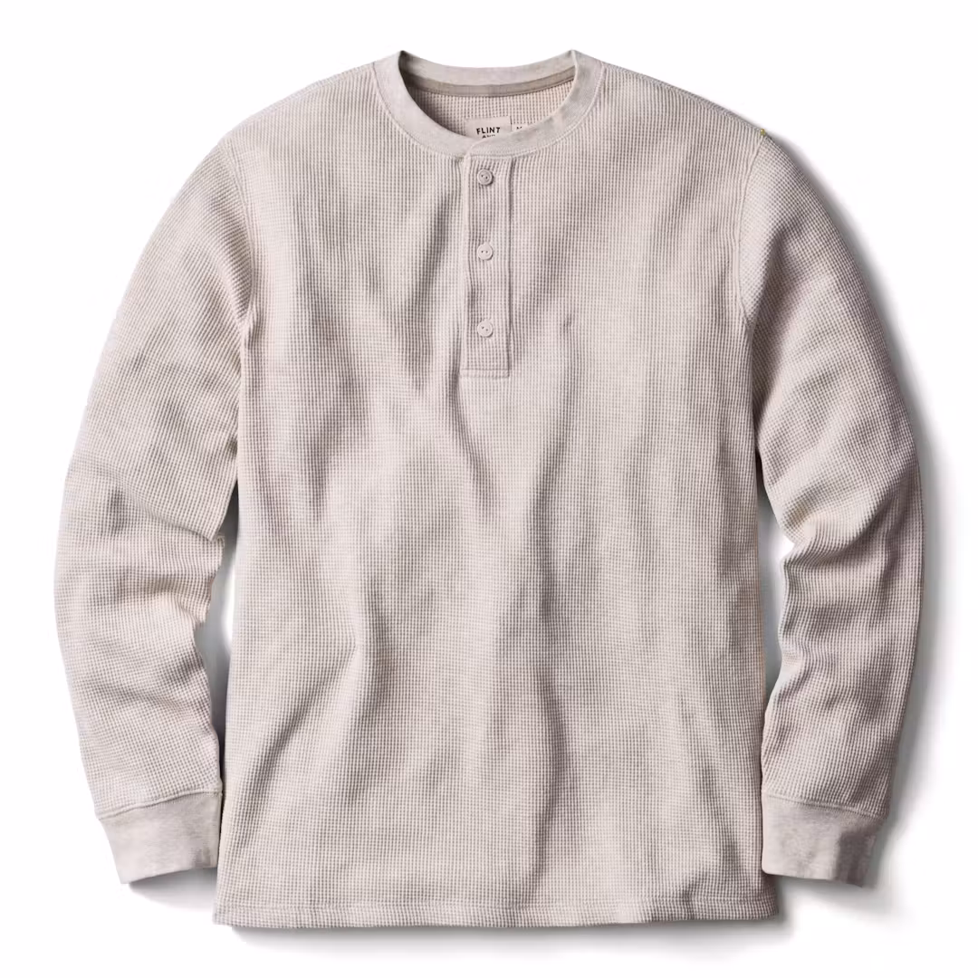 Waffle Thermal Henley