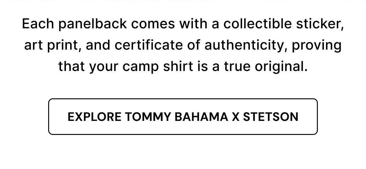 Explore Tommy Bahama x Stetson