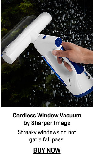Cordless Window Vacuum by Sharper Image