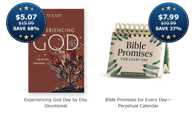 Experiencing God Day by Day Devotional | Bible Promises for Every Day—Perpetual Calendar