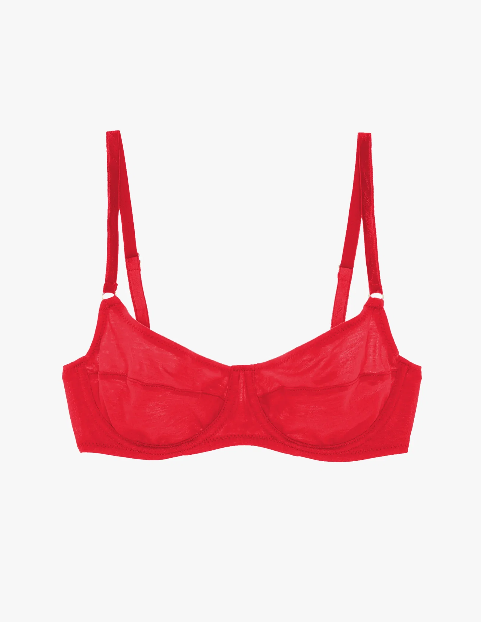 Image of Beau Underwire Bra Scarlet