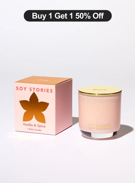 Vanilla & Spice  1 Wick Candle