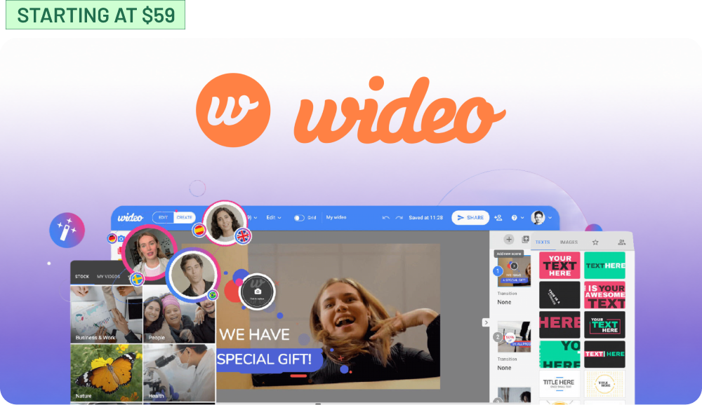 Shop Wideo (starting at $59)