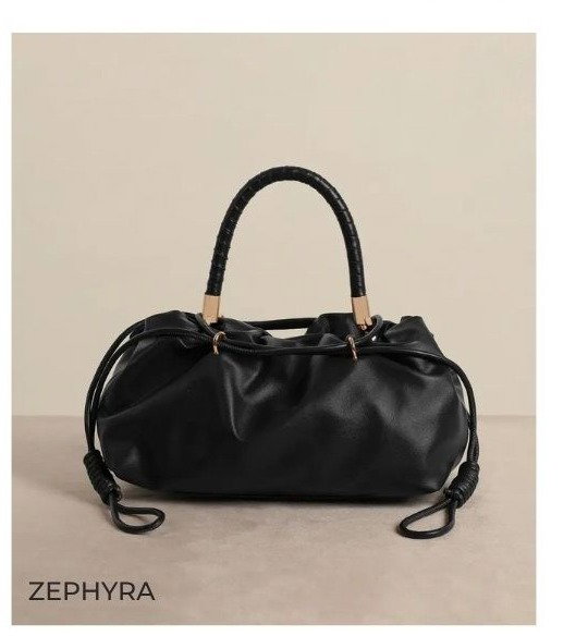 Zemphrya brown leather bag