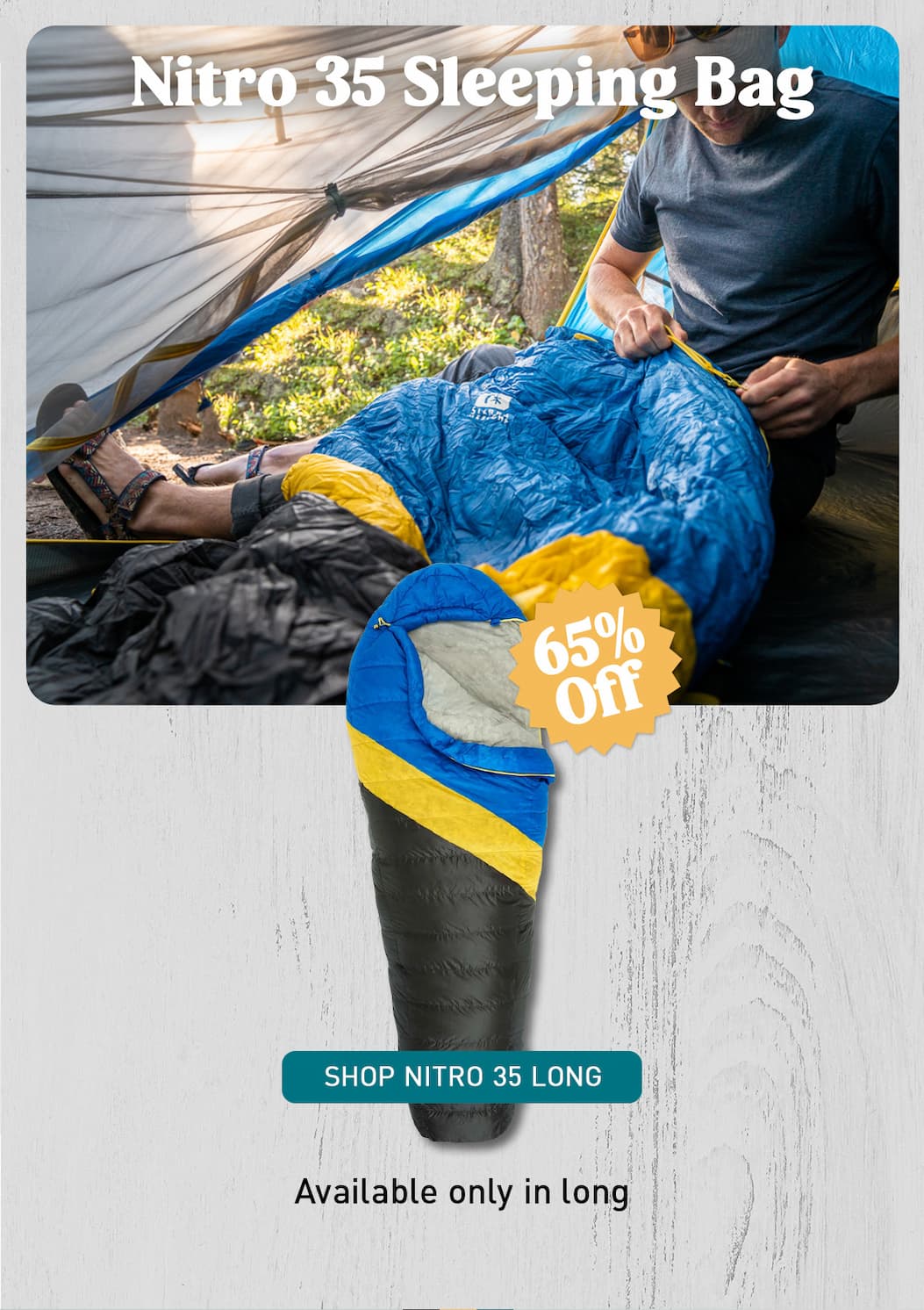 Shop Nitro 35 Sleeping Bag with 65% Off