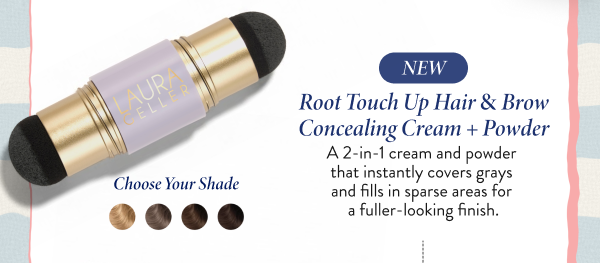 Root Touch Up Hair & Brow Concealing Cream + Powder