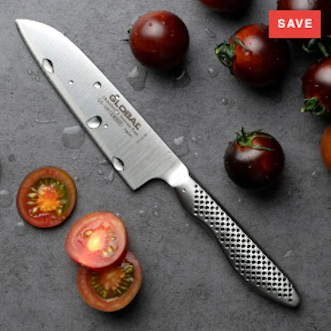 Global G Series Santoku Knife, 18cm