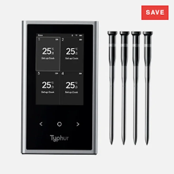 Typhur Sync Quad 4-Probe Wireless Meat Thermometer