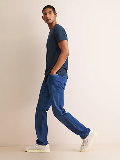 Men's Riley T-Shirt in Navy Blue