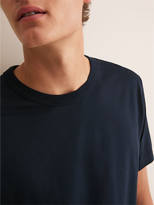 Men's Barny T-Shirt in Navy Blue