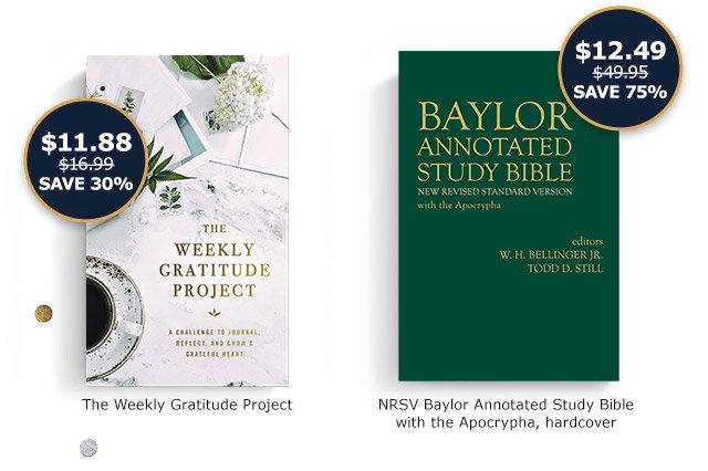 The Weekly Gratitude Project | NRSV Baylor Annotated Study Bible
