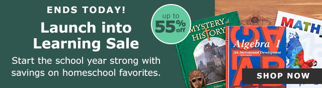 Ends Today! Launch into Learning Sale | Up to 55% Off