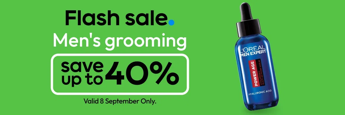 Men's grooming flash sale | Up to 40% OFF