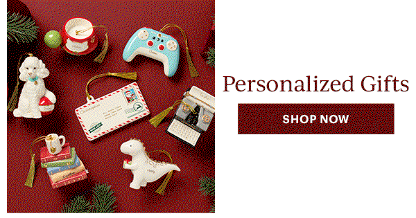 Personalized Gifts SHOP NOW