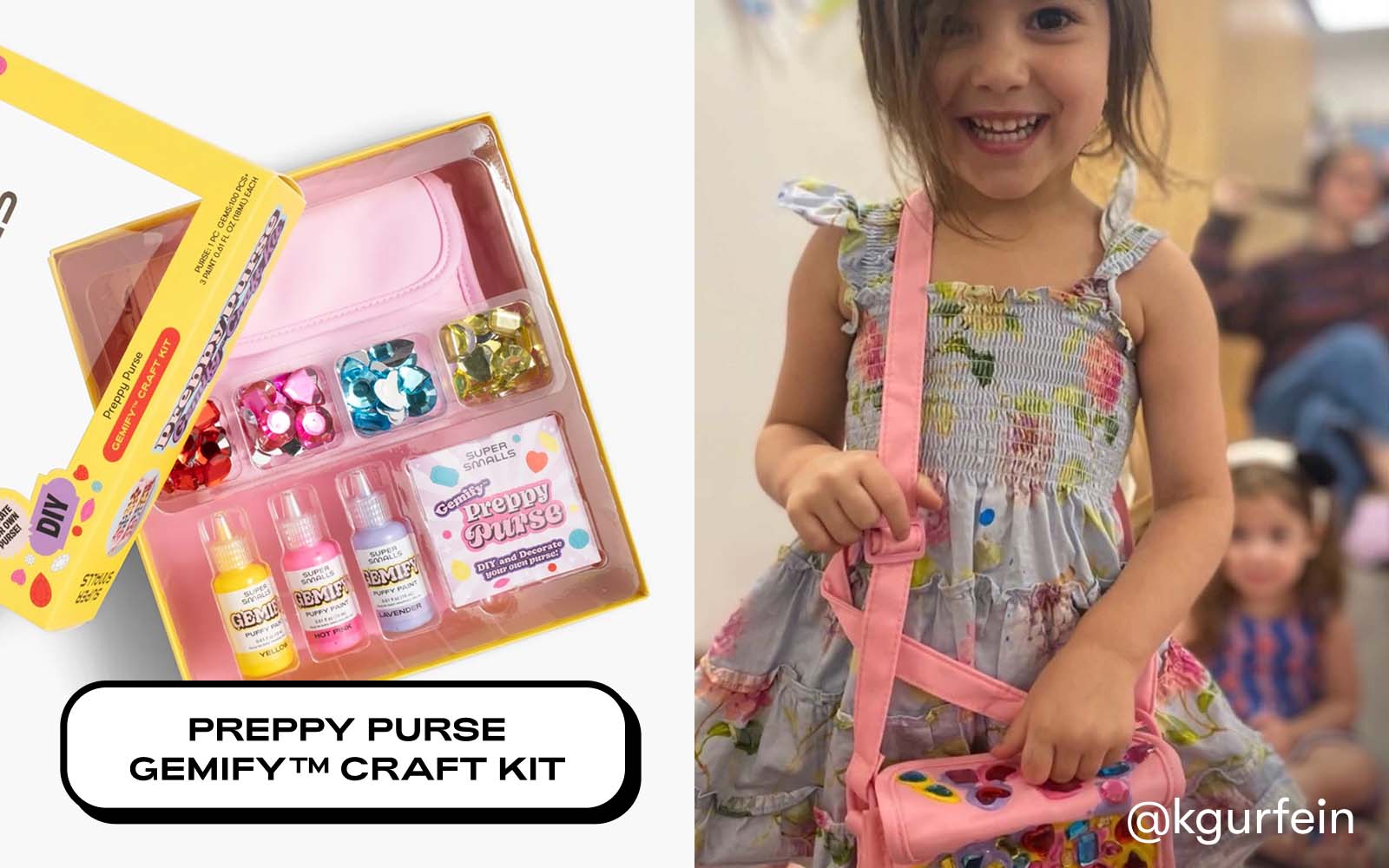 Preppy Purse Gemify Craft Kit