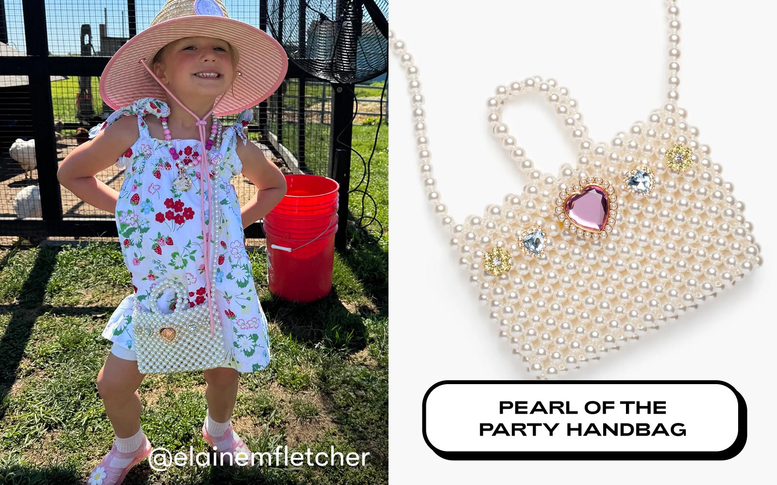 Pearl of the Party Handbag