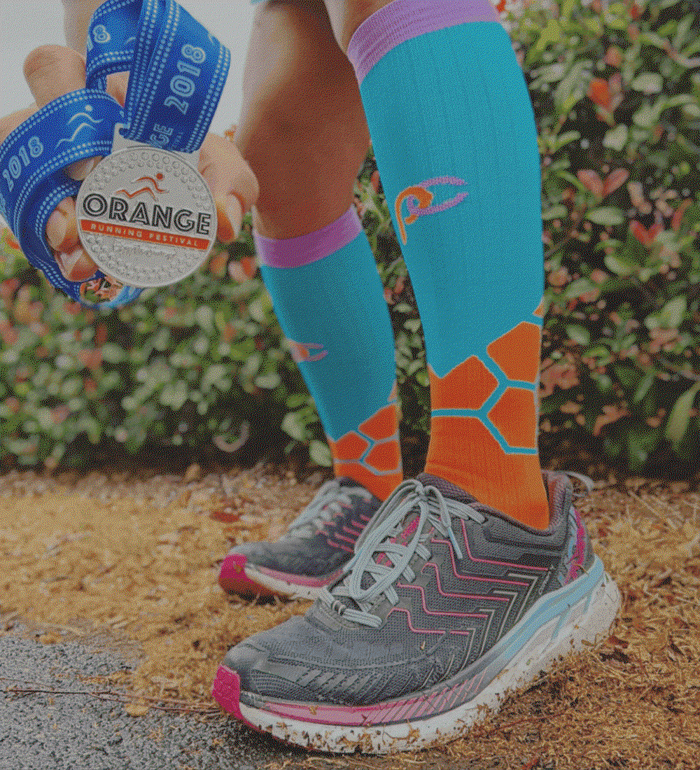 Keep your legs fresh and recovery times short as you increase your mileage. Grab 5 pairs of our top-rated compression socks for just $80 + Free Shipping with code SOCK80!