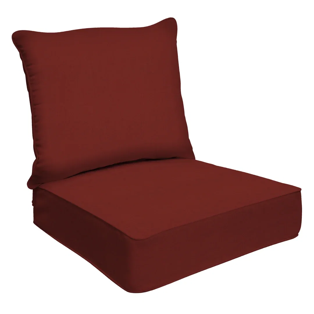Outdoor Deep Seating Cushion Set – Comfortable, Durable, Weather-Resistant Design - Basics by Wayfair™