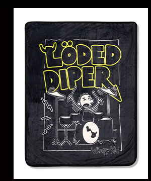 Löded Diper Fleece Blanket - Diary of a Wimpy Kid