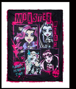 Monster High Character Fleece Blanket