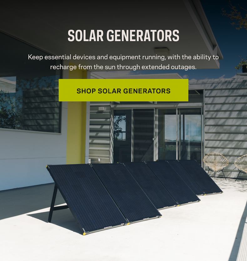 Shop Solar Generators