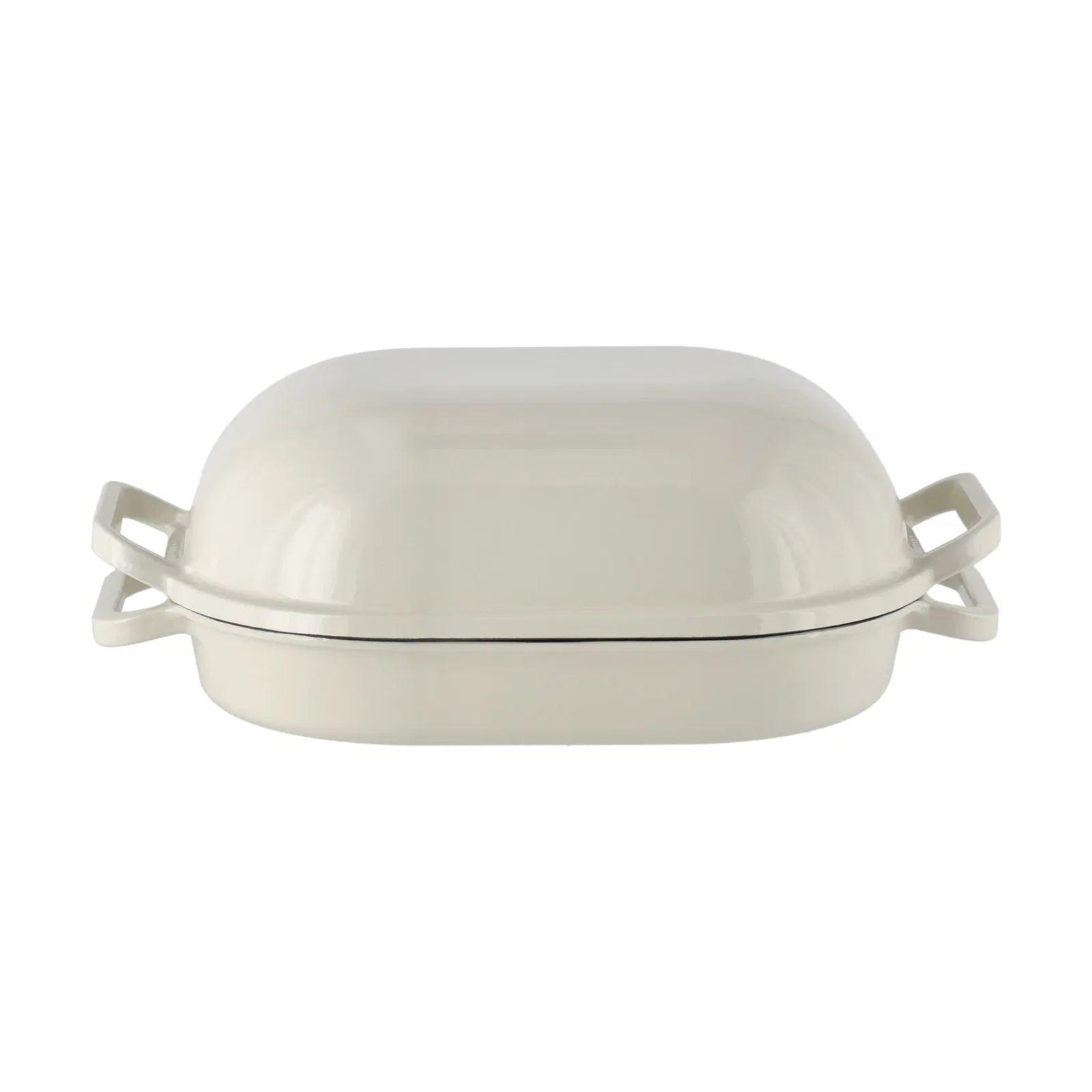 Nordwik Levain bread pan enameled 39x26 cm Cream