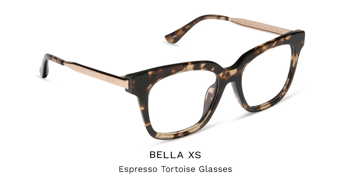 Shop BELLAS XS Espresso Tortoise Glasses