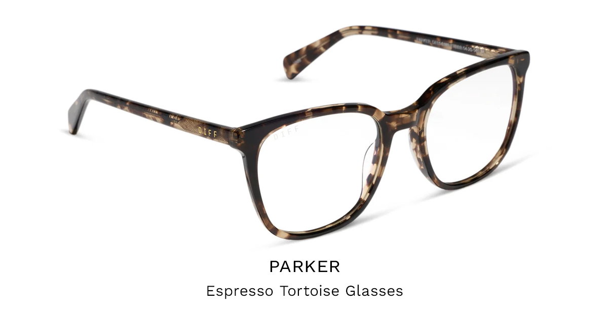 Shop PARKER Espresso Tortoise Glasses
