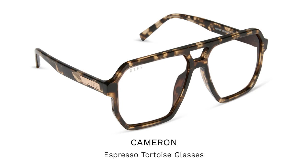 Shop CAMERON Espresso Tortoise Glasses