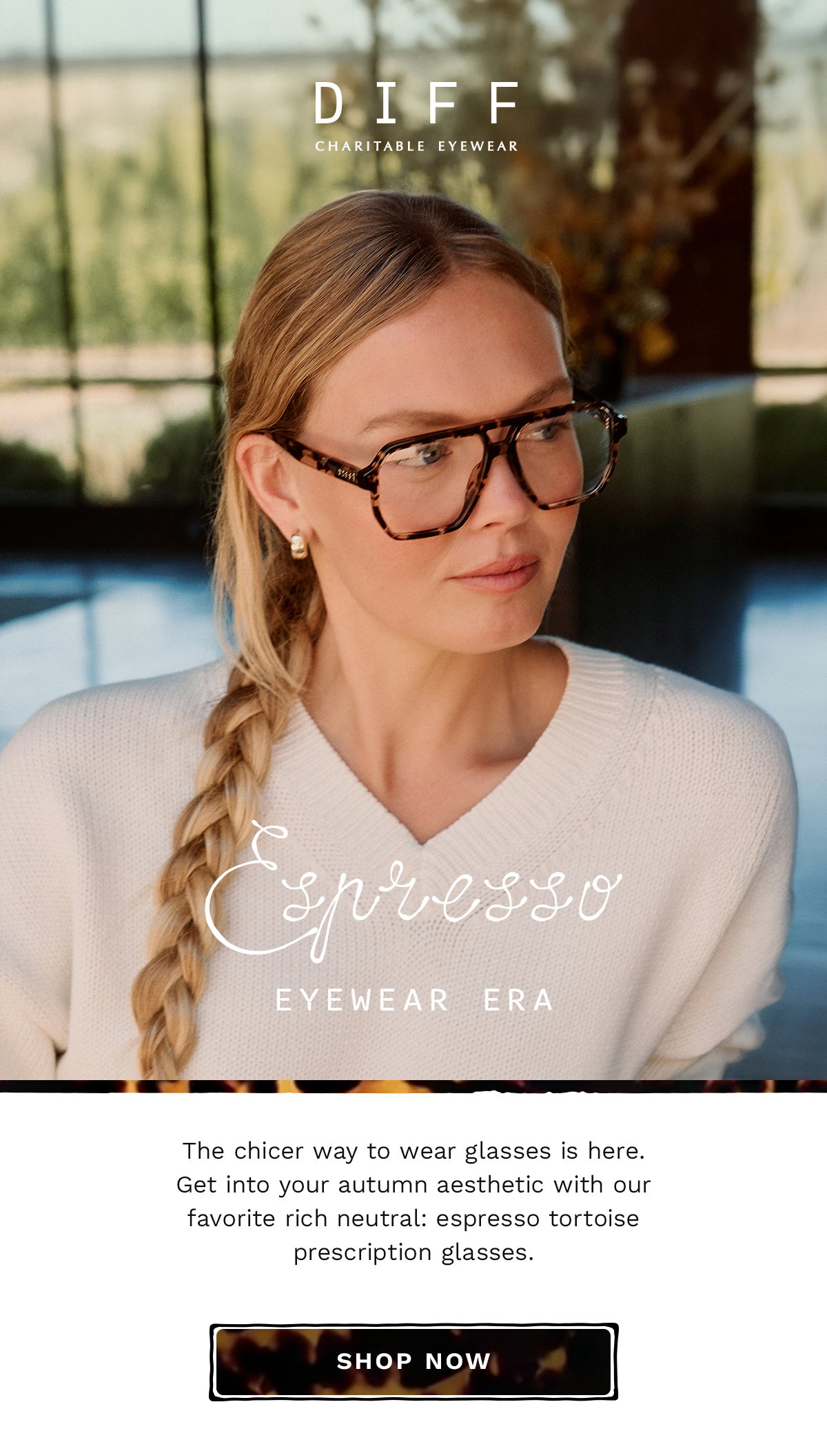 Shop Espresso Tortoise Glasses