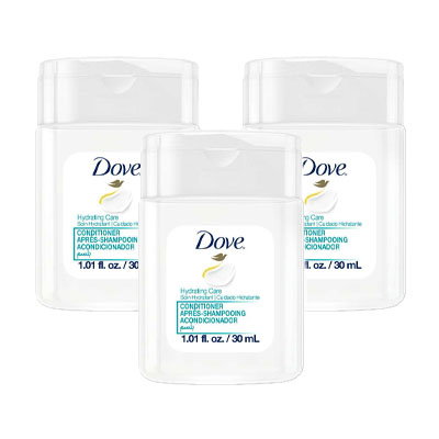 Dove Hydrating Care Hair Conditioner - 1.01 oz