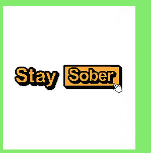 D'Aydrian Harding Stay Sober Click T Shirt
