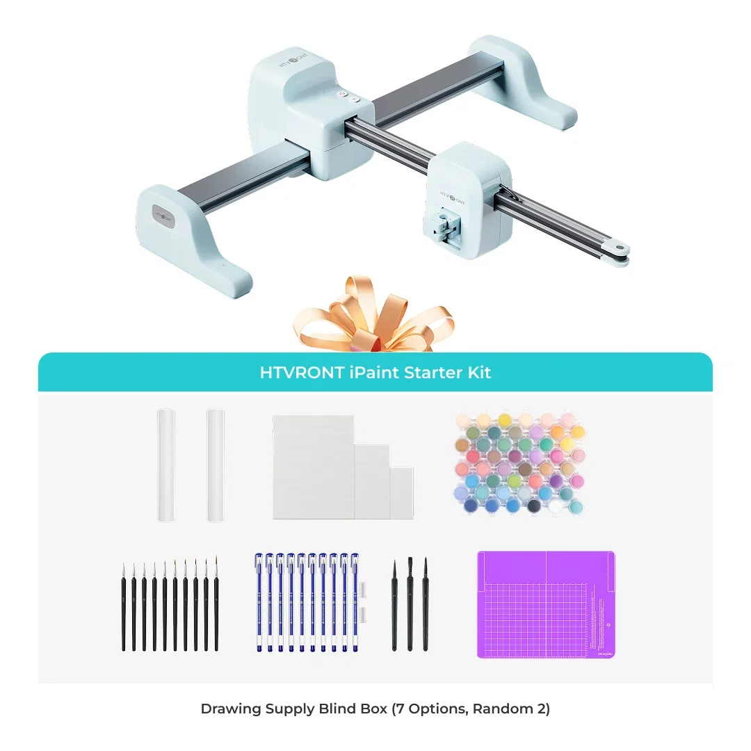 Limited Offer! LOKLiK-HTVRONT iPaint - Starter Kit / Bubble Blue