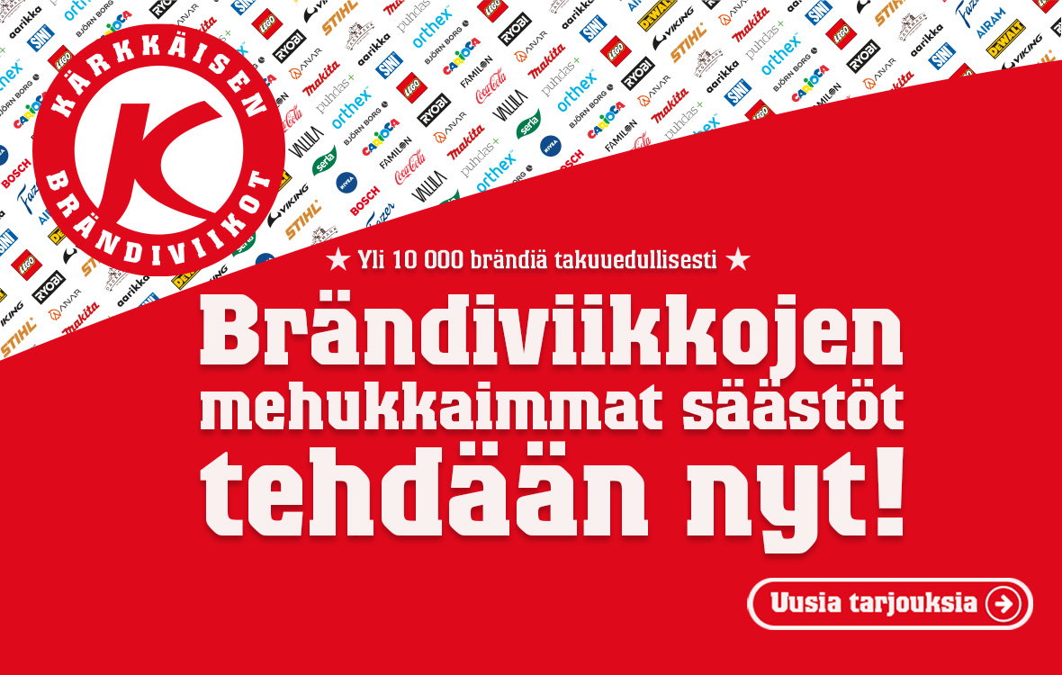 Brändiviikot kiihtyy