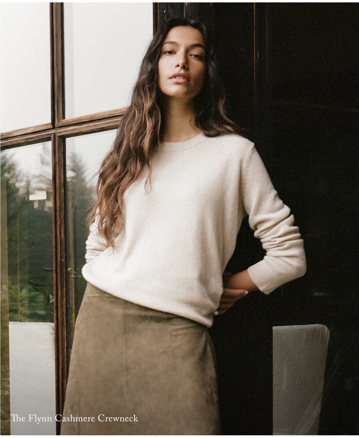 Flynn Cashmere Crewneck