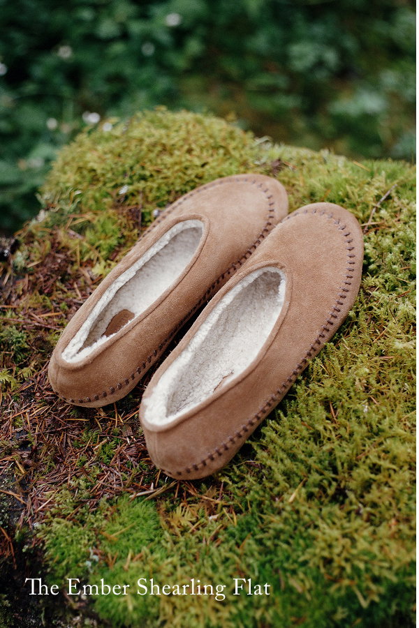Ember Shearling Flat