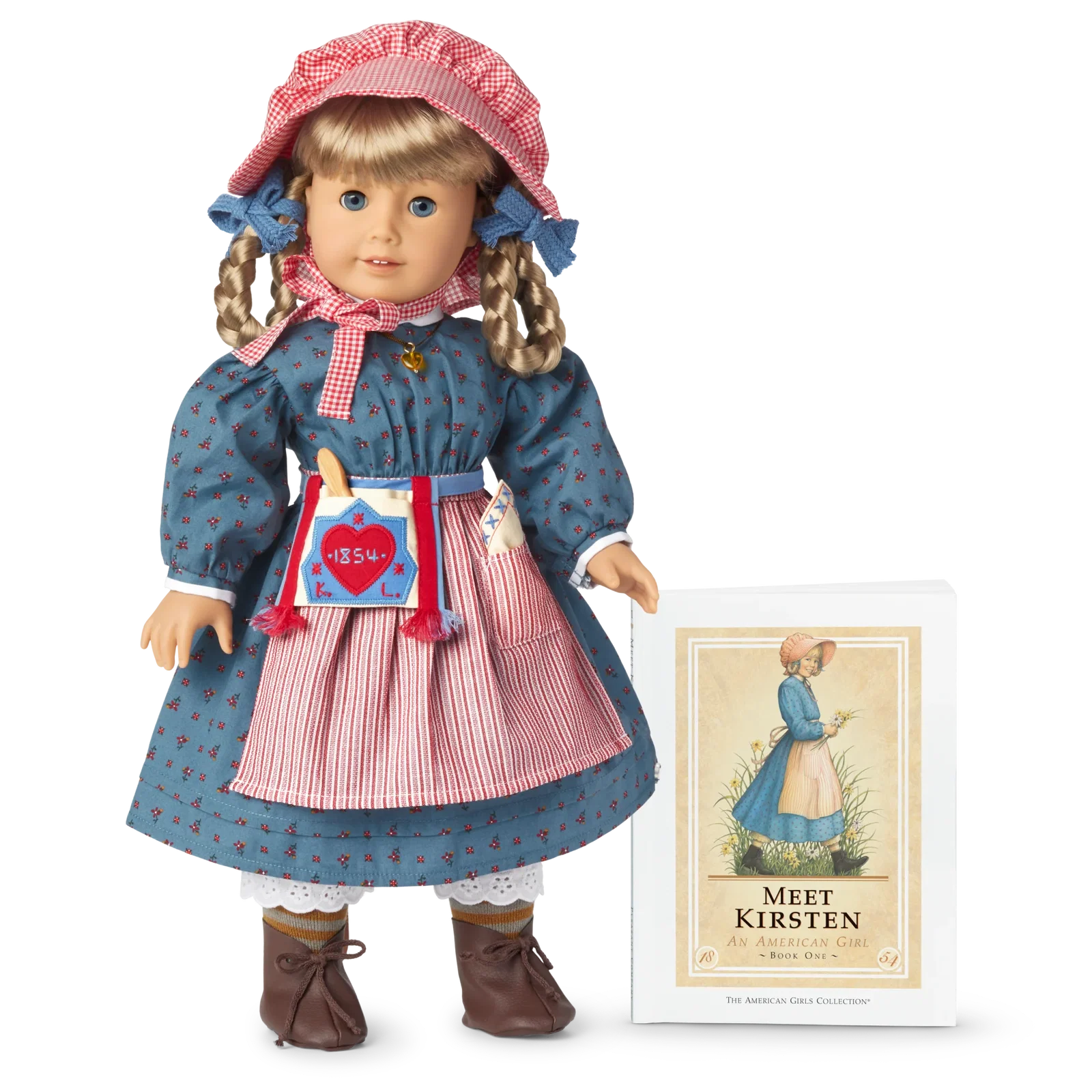 Image of Kirsten Larson™ 18-inch Doll, Book & Accessories (Historical Characters)