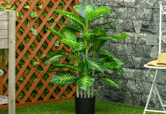 Potted Faux Plants