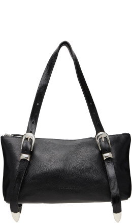 Black 2 CM Belt Shoulder Bag - OUR LEGACY