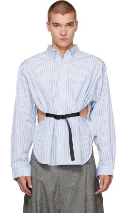 Blue Belted Shirt - VAQUERA