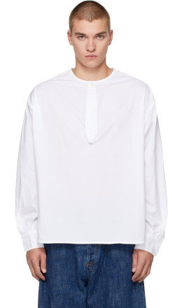 White 'The Losange' Sailor Shirt - JACQUEMUS