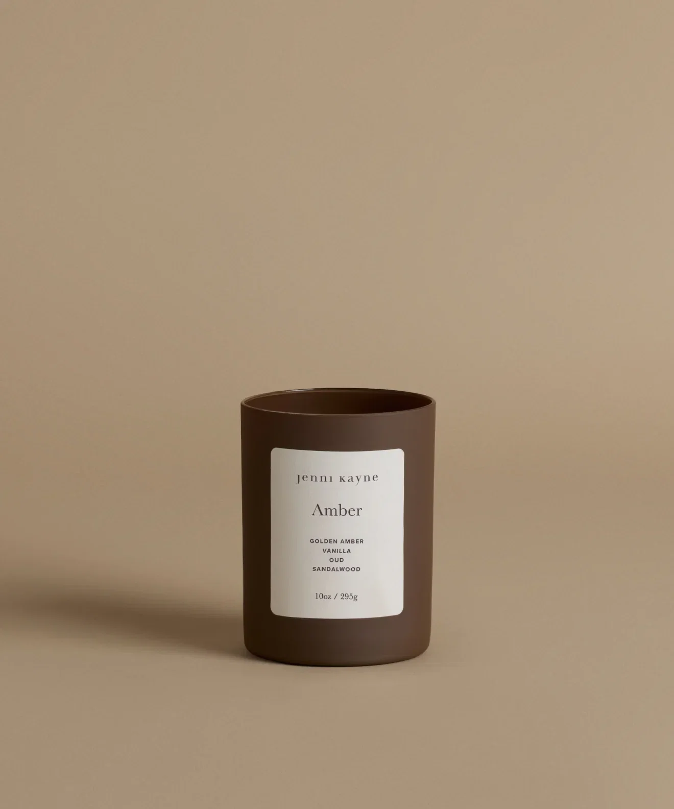 Image of Amber Glass Candle